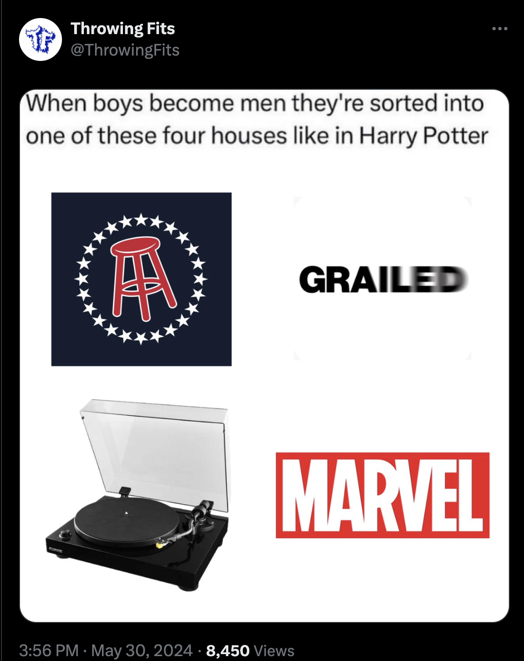 suitcase - Throwing Fits When boys become men they're sorted into one of these four houses in Harry Potter A Grailed Marvel 8,450 Views